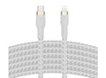 Belkin BOOST CHARGE 10 Feet White USB-C To Lightning Connector Cable