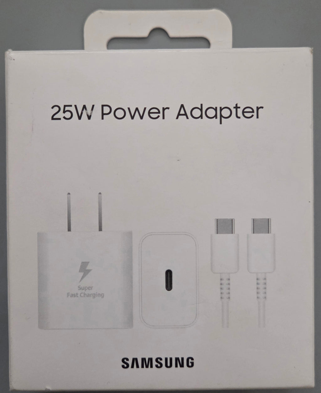 SAMSUNG Power Adapter 25W with USB-C Cable White