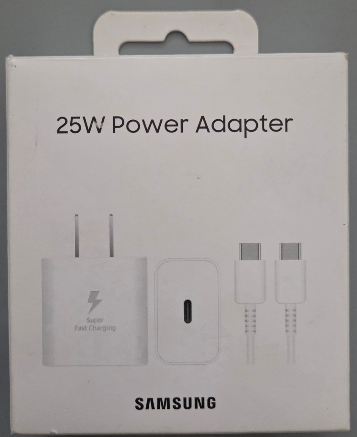 SAMSUNG Power Adapter 25W with USB-C Cable White