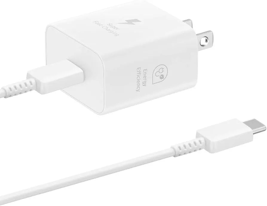 SAMSUNG Power Adapter 25W with USB-C Cable White