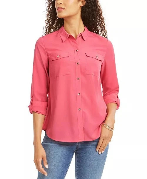 Charter Club Two-Packet Women's Shirt Color- Pink & Size-XXL