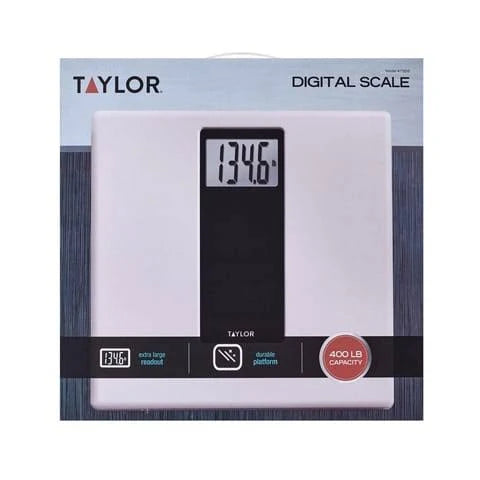 Digital Mixed Material Personal Scale White - Taylor