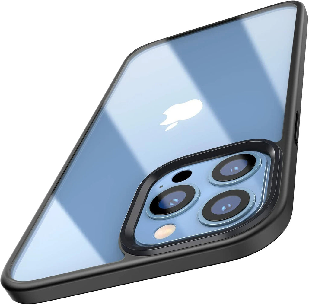 TOZO for iPhone 13 Pro Case 6.1" Hybrid PC+TPU Soft Grip Matte Clear Back Cover