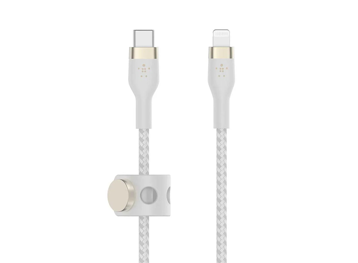 Belkin BOOST CHARGE 10 Feet White USB-C To Lightning Connector Cable